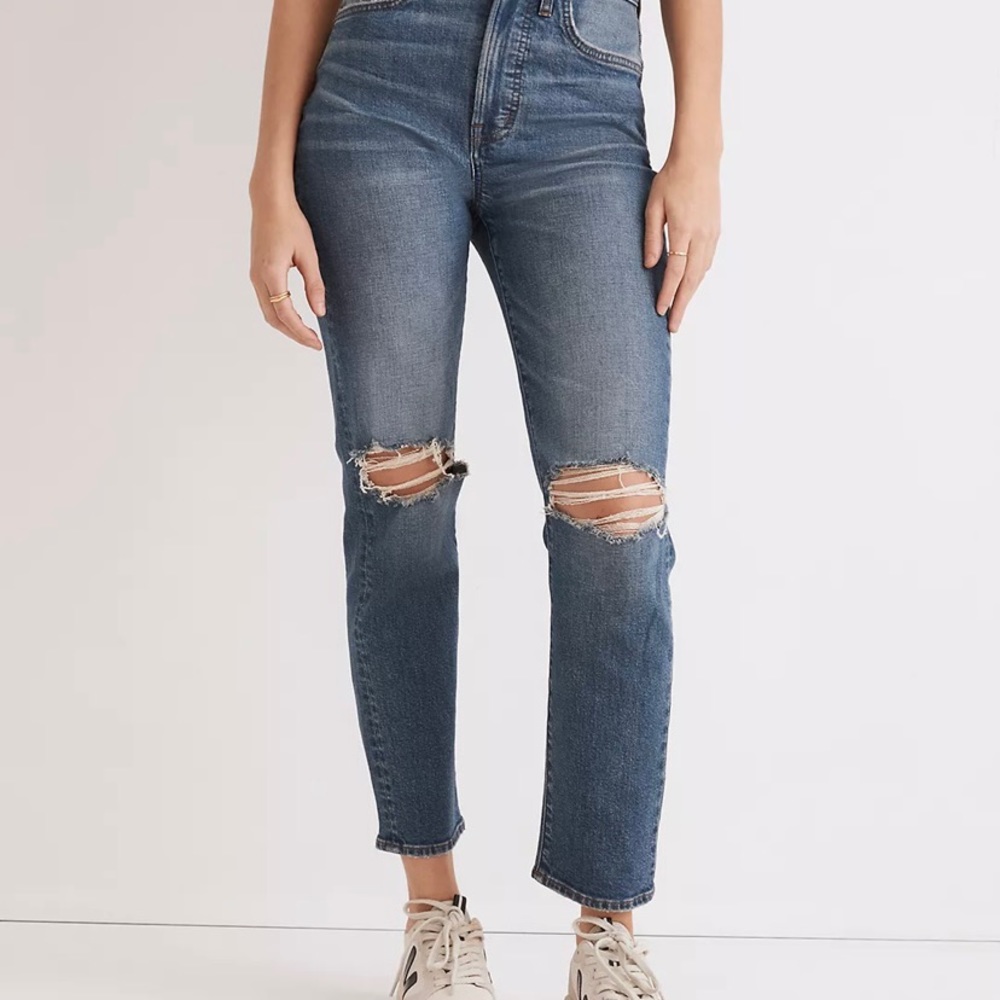 Madewell the Perfect Vintage Crop jeans with tags